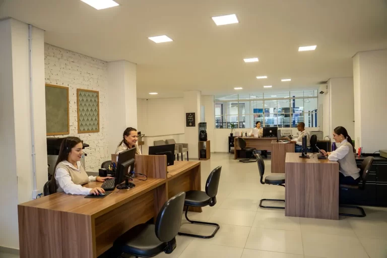 Estrutura da fábrica da BRISA